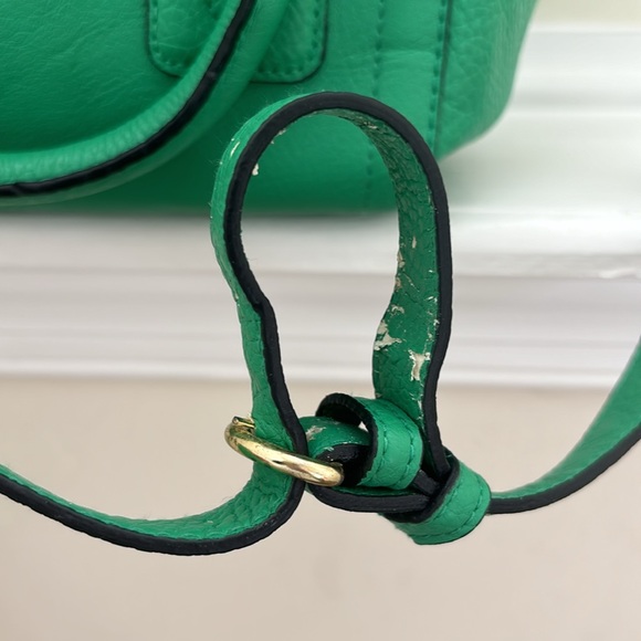 Solid Green Crossbody Bag by Merona with Goldtone Hardware - Picture 5 of 11